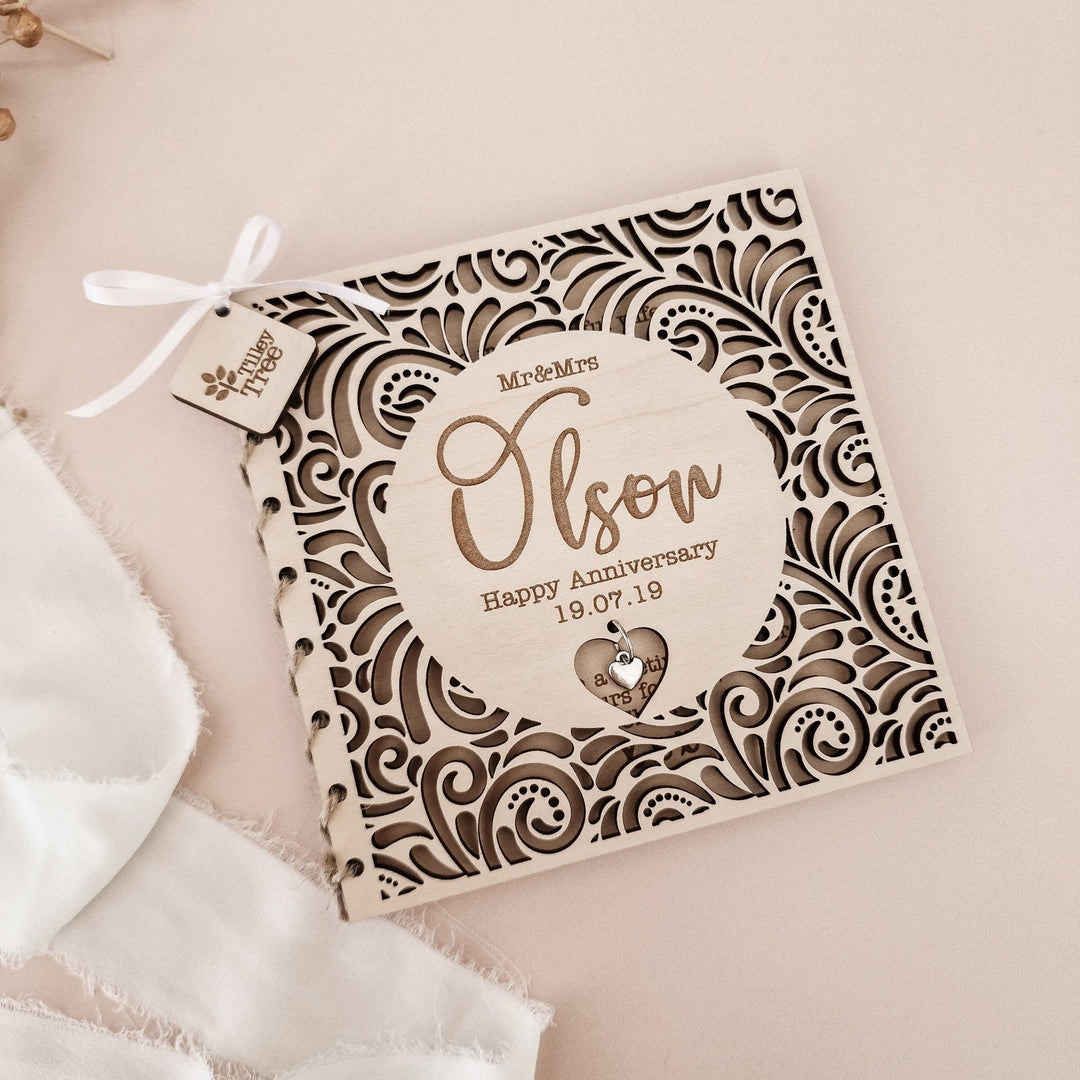 Personalised Anniversary Cards - TilleyTree