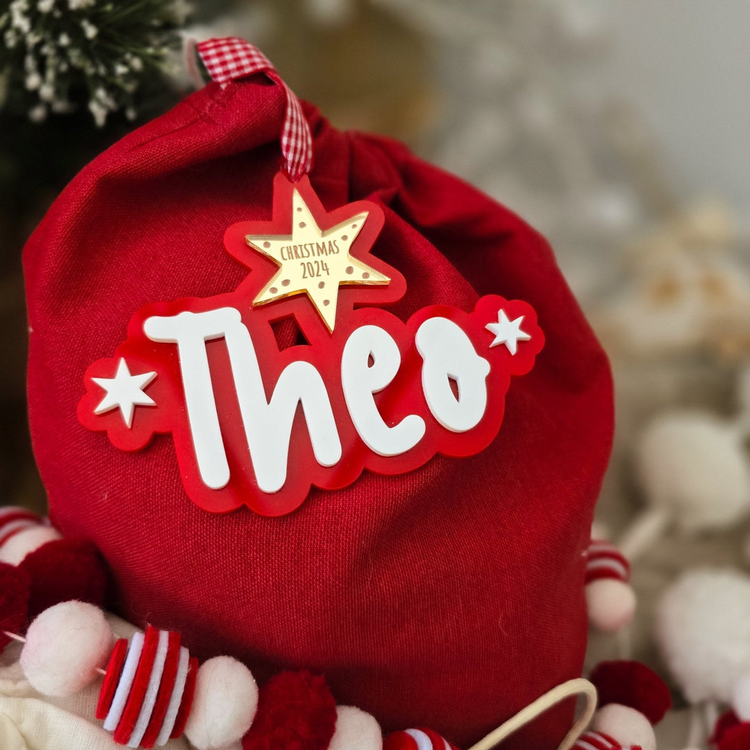 Personalised Christmas Name Ornaments - TilleyTree