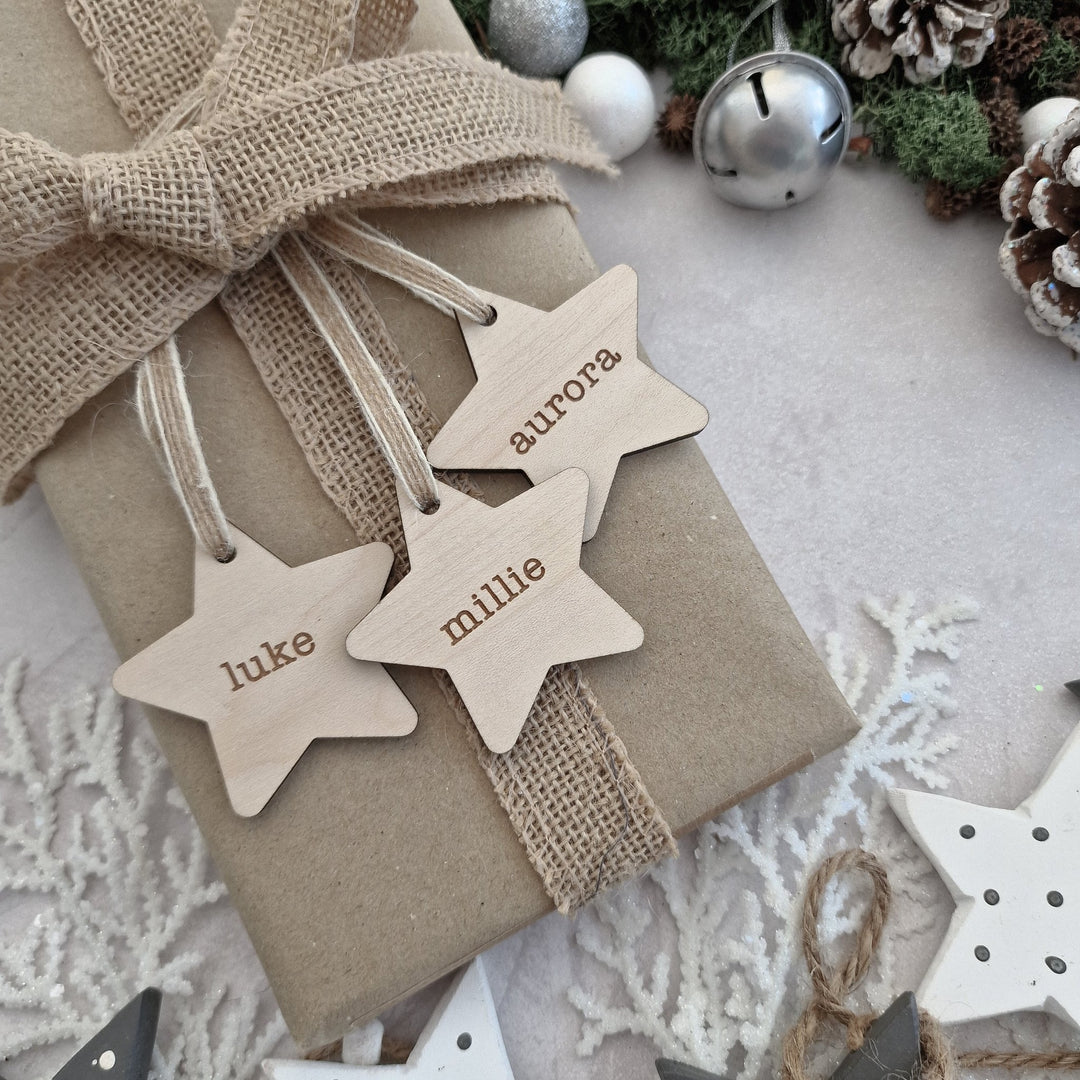 Personalised Christmas Present & Stocking Tags - TilleyTree