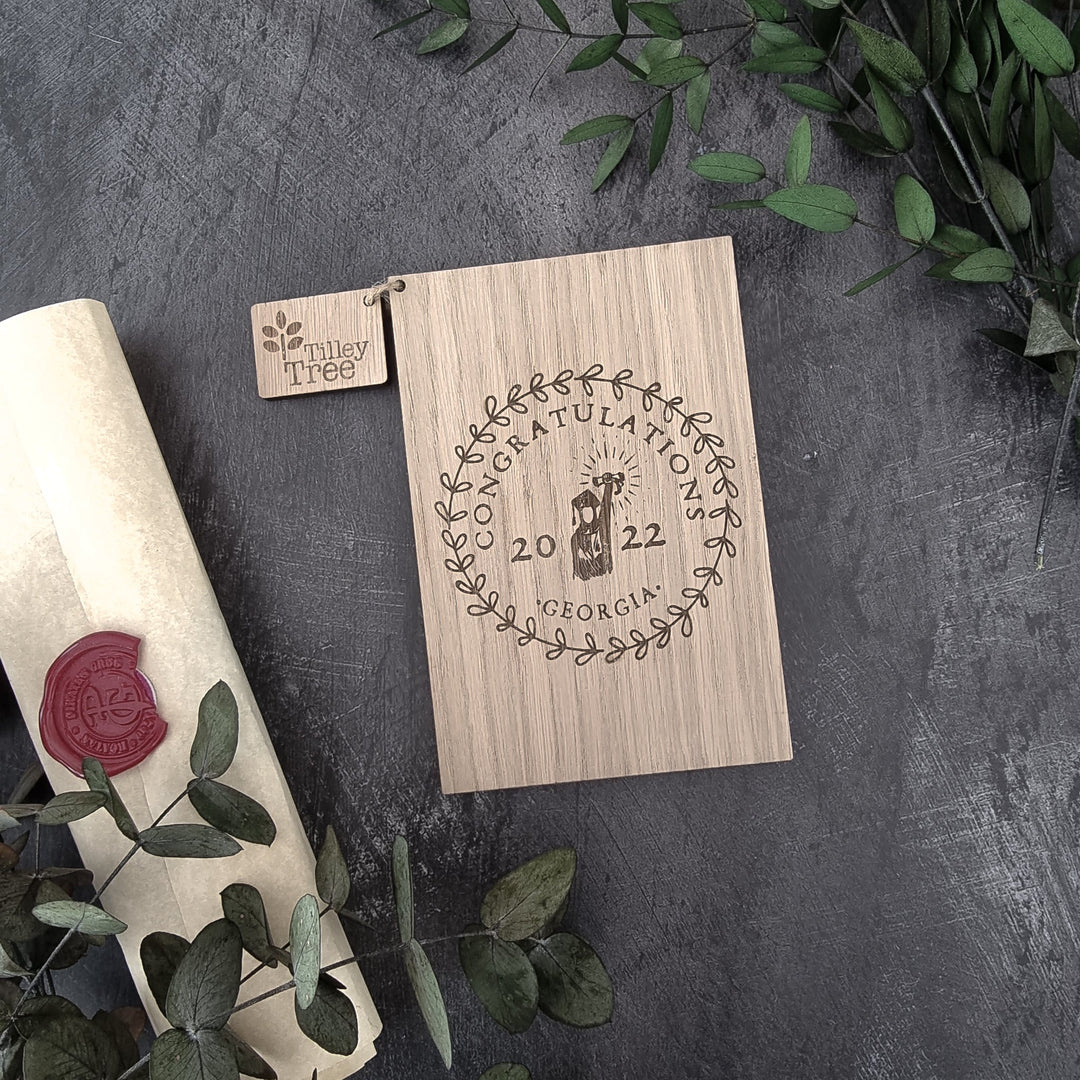 Personalised Graduation & Success Cards - TilleyTree