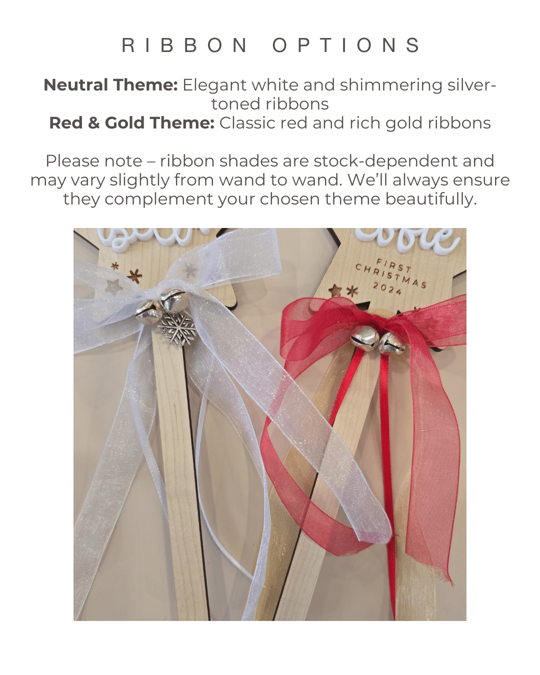 3D Christmas Wands - My First Christmas - TilleyTree