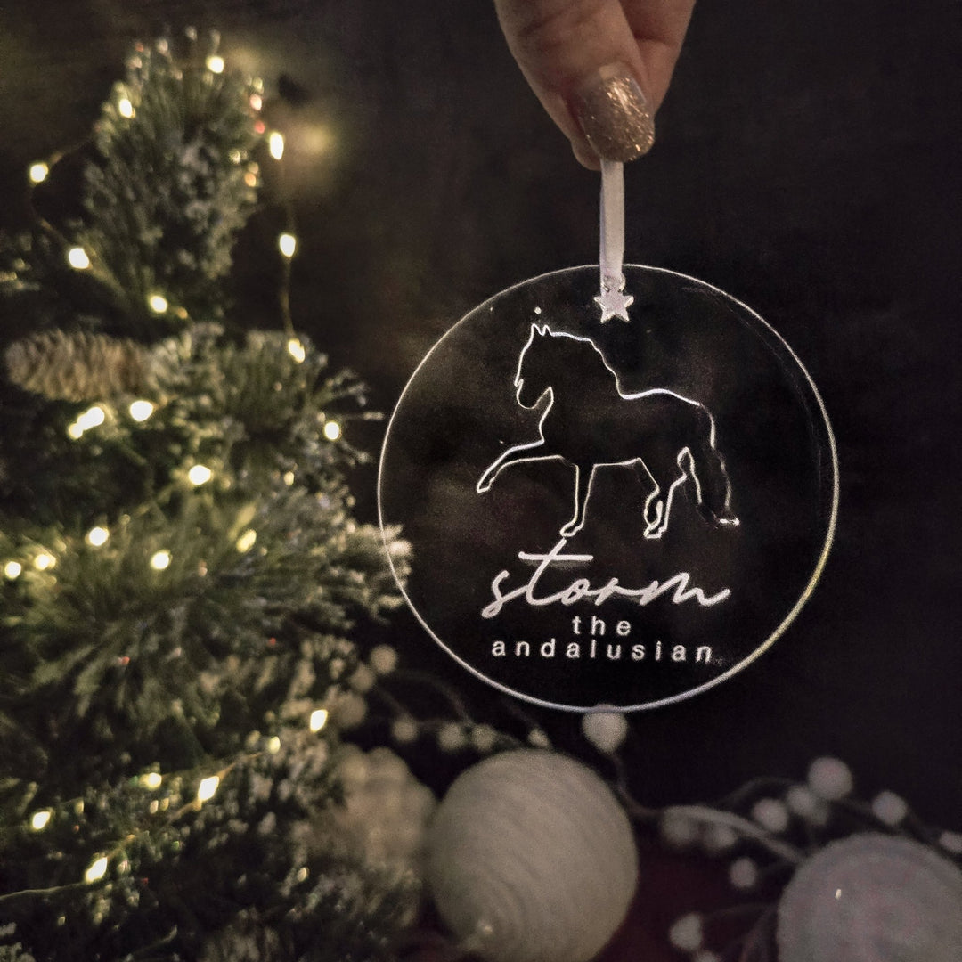 Acrylic Glow - Personalised Horse & Large Pet Ornament - TilleyTree