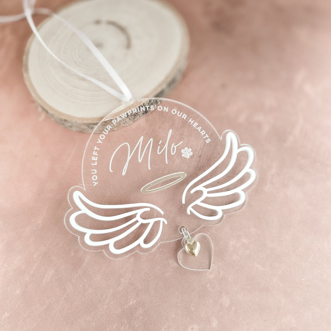 Angel Wings Memorial - Pet Version - TilleyTree