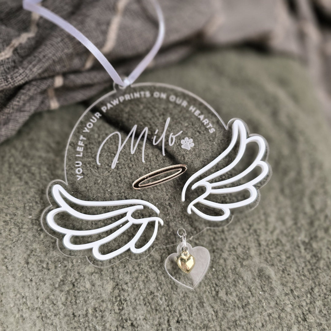 Angel Wings Memorial - Pet Version - TilleyTree