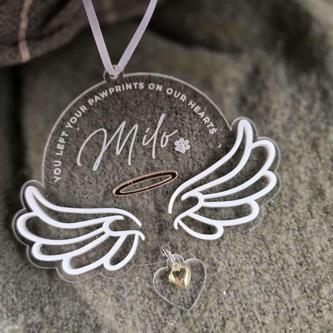 Angel Wings Memorial - Pet Version - TilleyTree