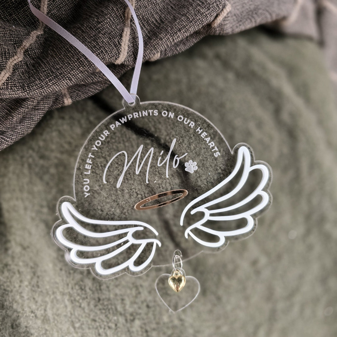 Angel Wings Memorial - Pet Version - TilleyTree