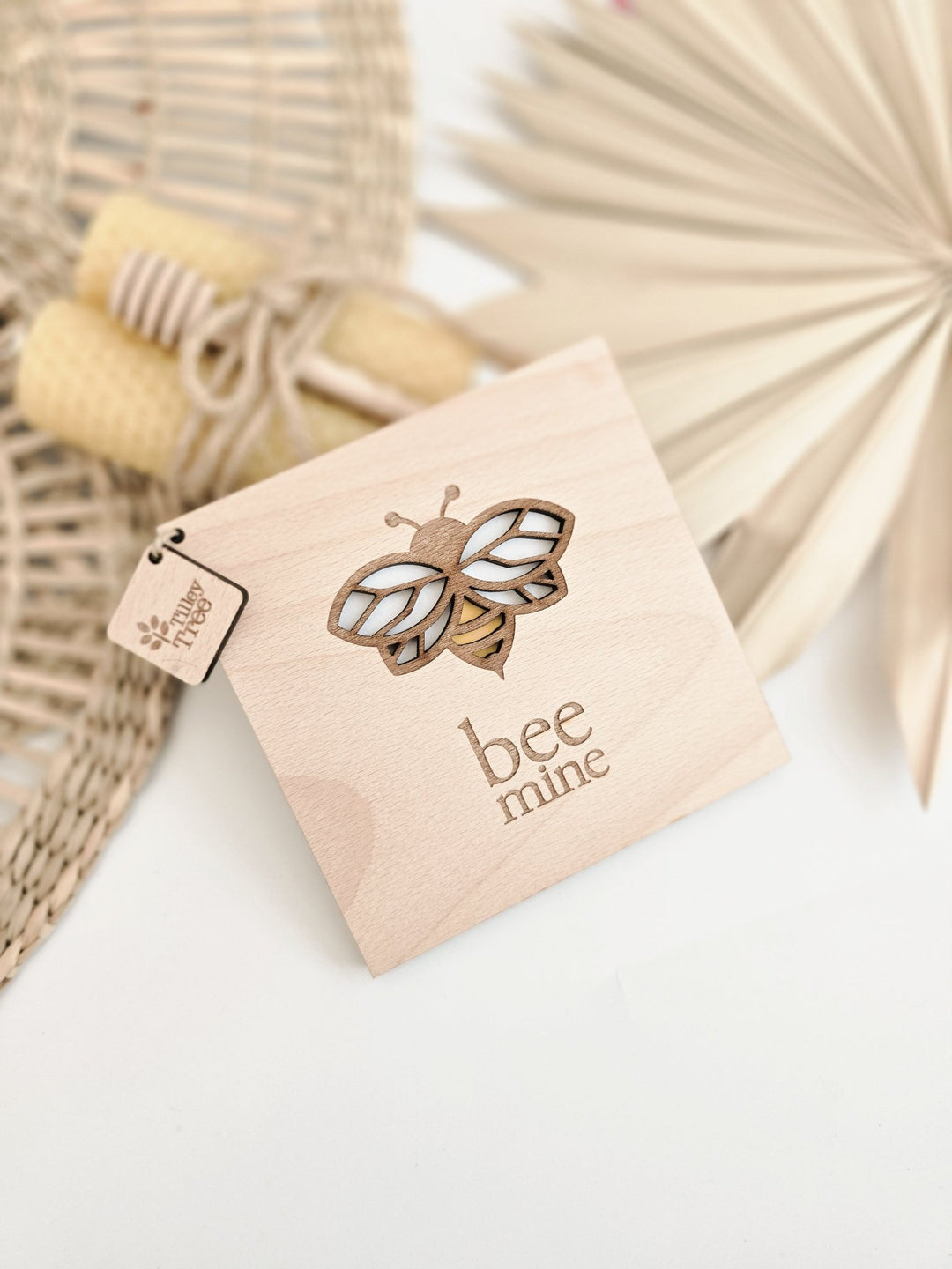 Bee Mine - Personalised Greetings Card - TilleyTree