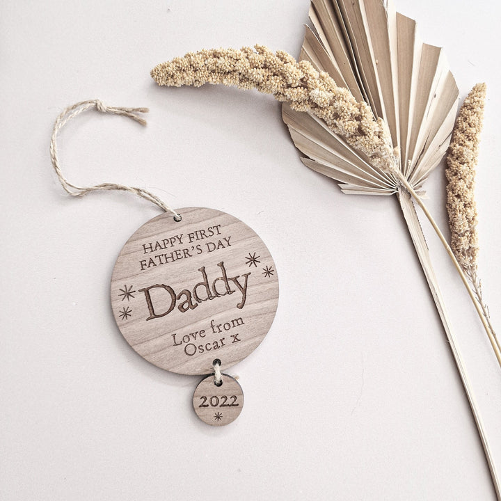 Father's Day / Mother's Day Personalised Ornament - TilleyTree
