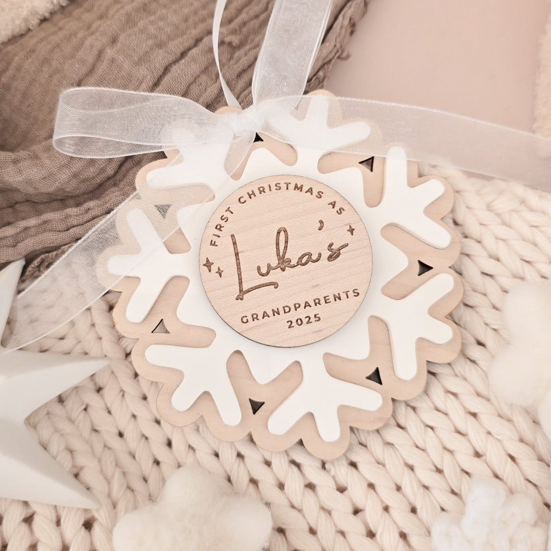 First Christmas as Grandparents / Auntie / other - New Baby - TilleyTree