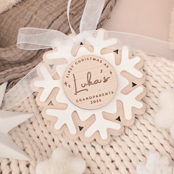 First Christmas as Grandparents / Auntie / other - New Baby - TilleyTree