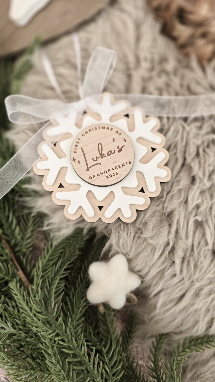 First Christmas as Grandparents / Auntie / other - New Baby - TilleyTree