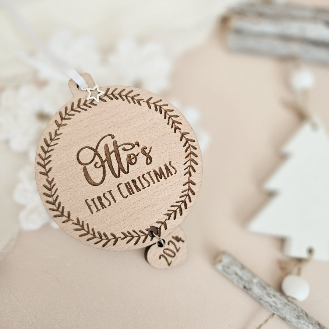 First Christmas Baby Ornament - TilleyTree