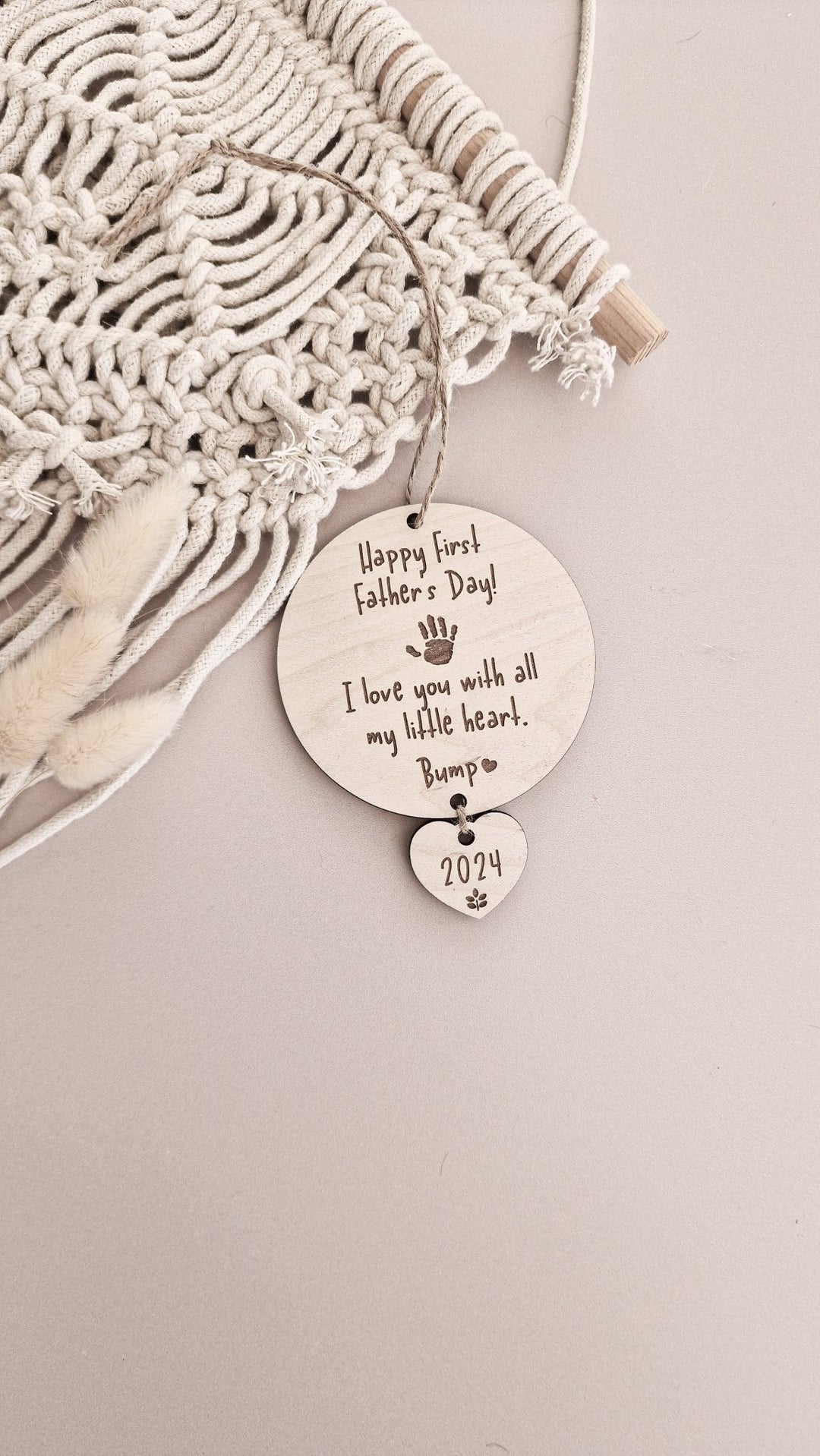 First Father's Day Keepsake - TilleyTree