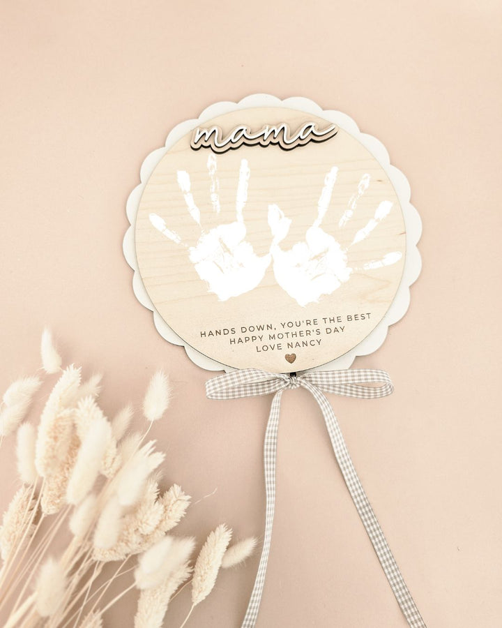 Hands Down 3D - Handprint Keepsake Gift - TilleyTree