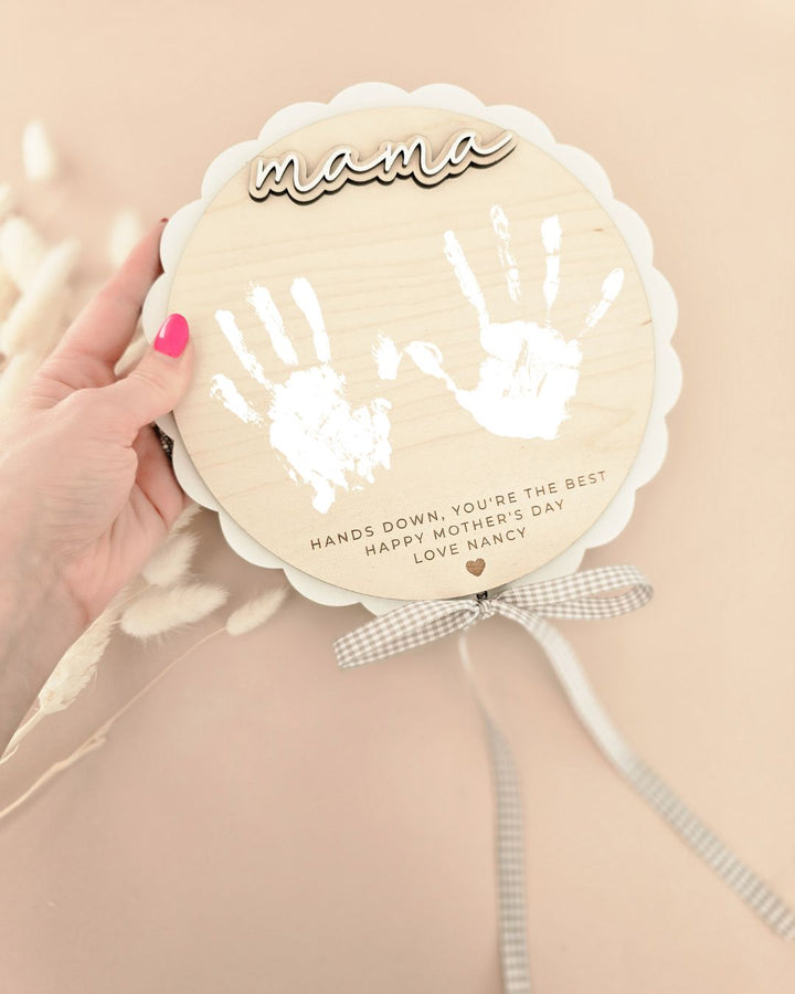 Hands Down 3D - Handprint Keepsake Gift - TilleyTree