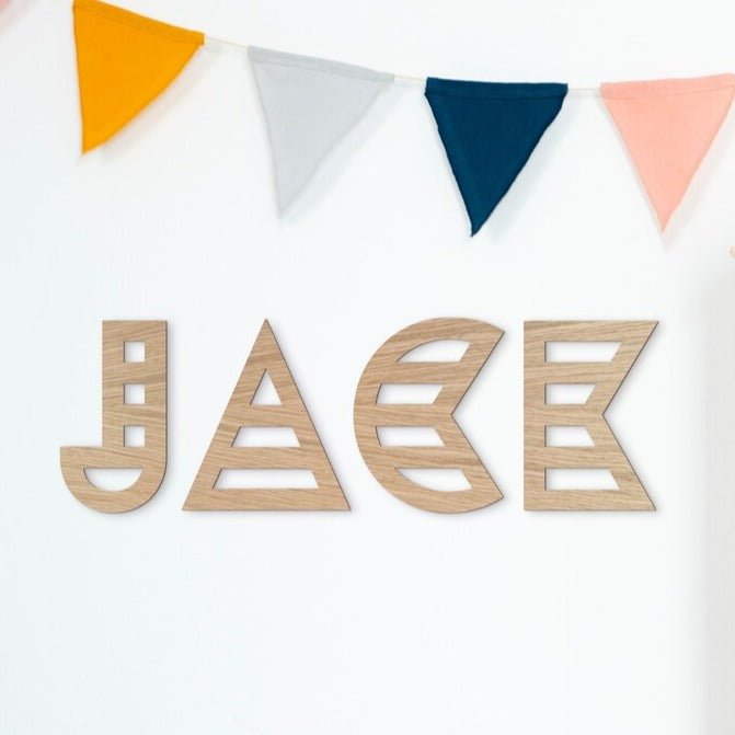HEBE | Personalised Wall Art Name Sign - TilleyTree