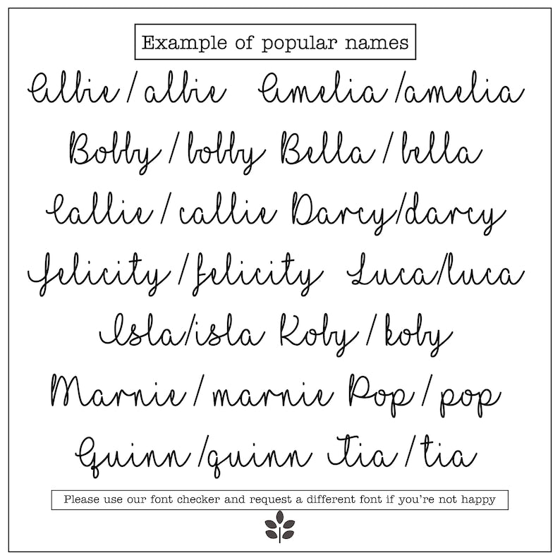 Hestia | Personalised Wall Art Name - TilleyTree