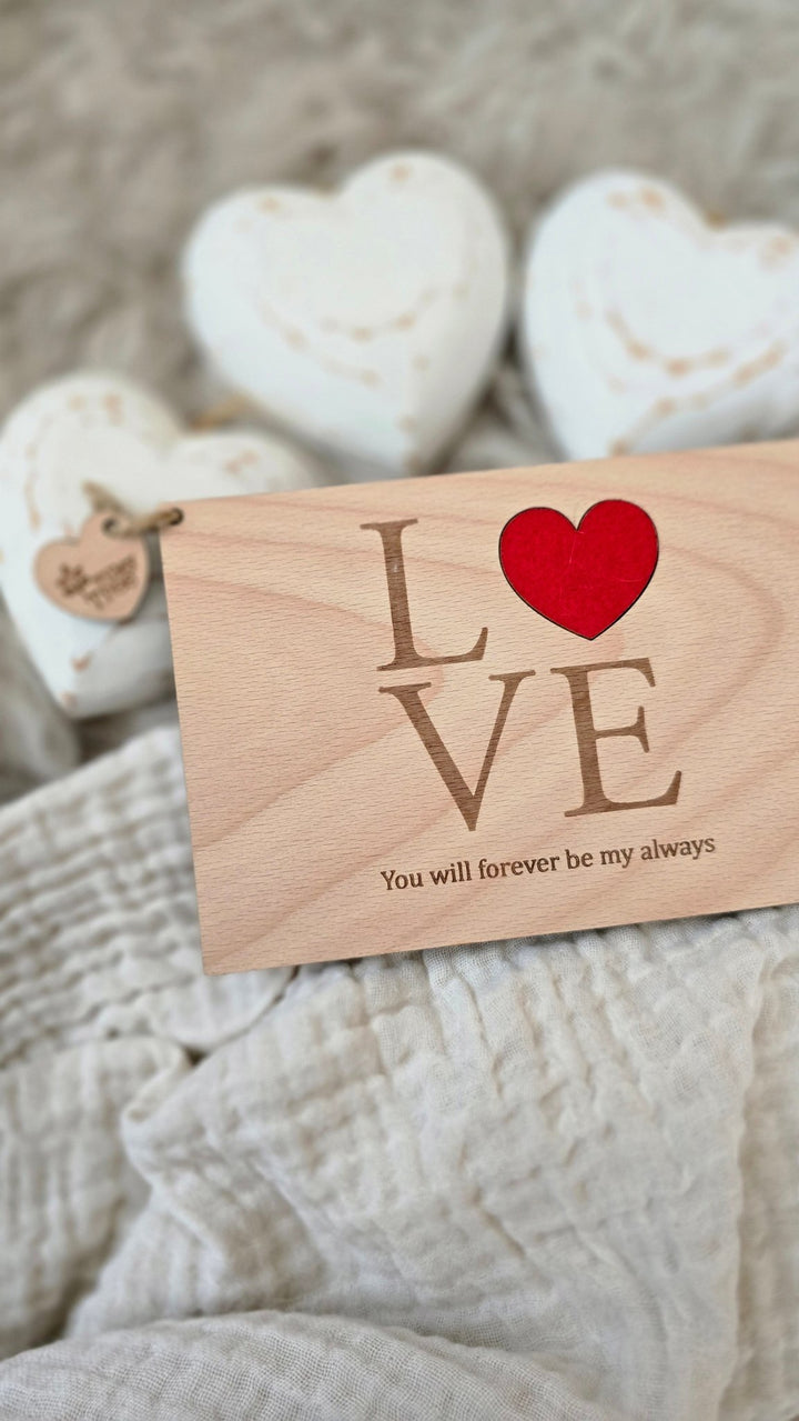 Love - Personalised Greeting Card - TilleyTree