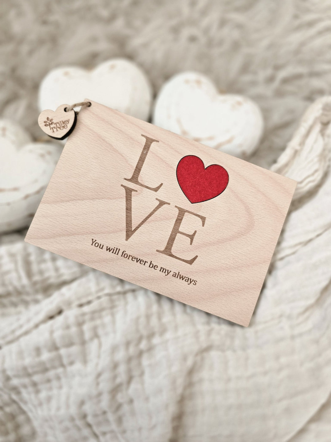 Love - Personalised Greeting Card - TilleyTree