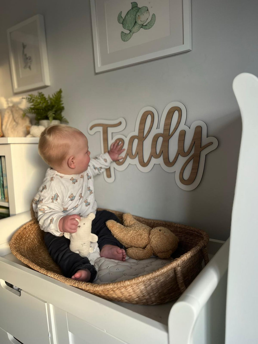Personalised 3D Layered Wall Art Name Sign - TilleyTree
