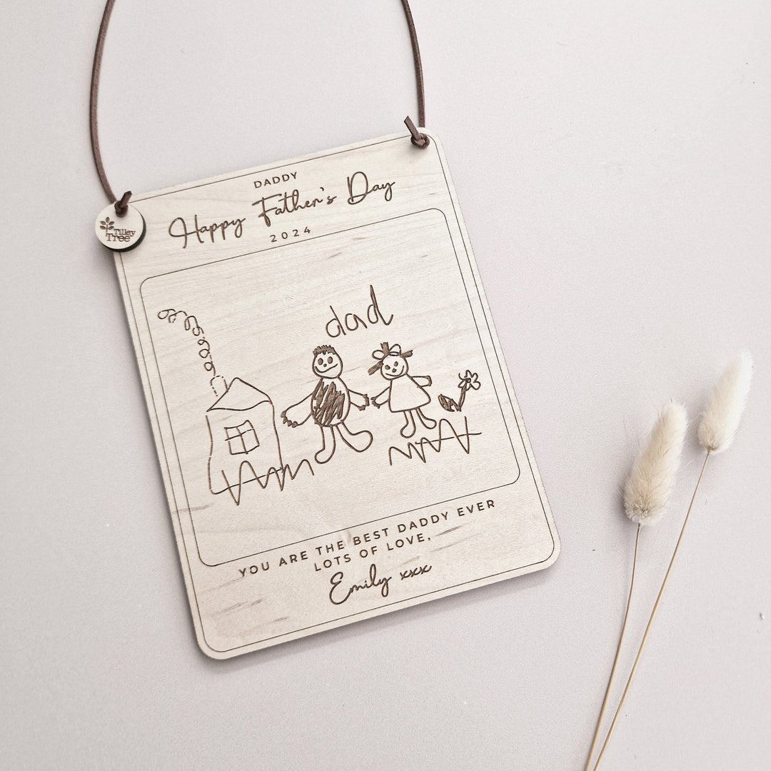 Personalised Children's Drawing Keepsake - TilleyTree