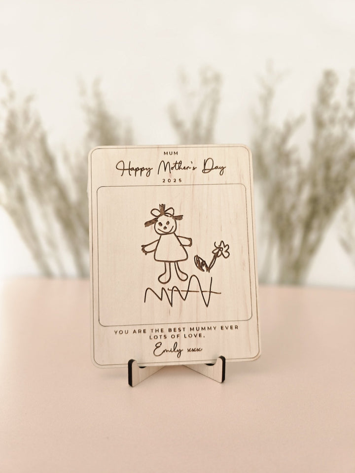 Personalised Children's Drawing Keepsake - TilleyTree