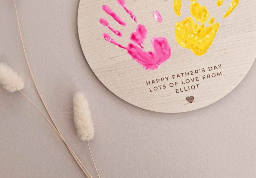 Personalised Handprint Keepsake Gift - TilleyTree