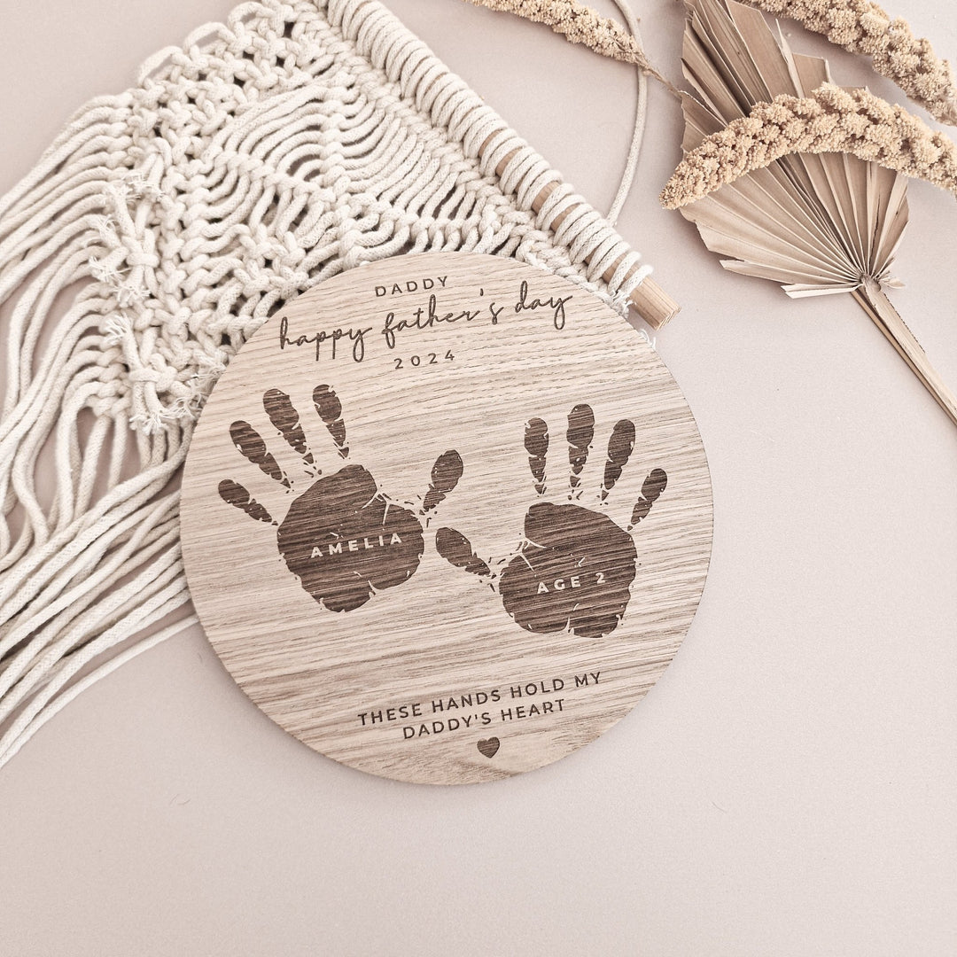 Personalised Handprint Keepsake Gift - TilleyTree