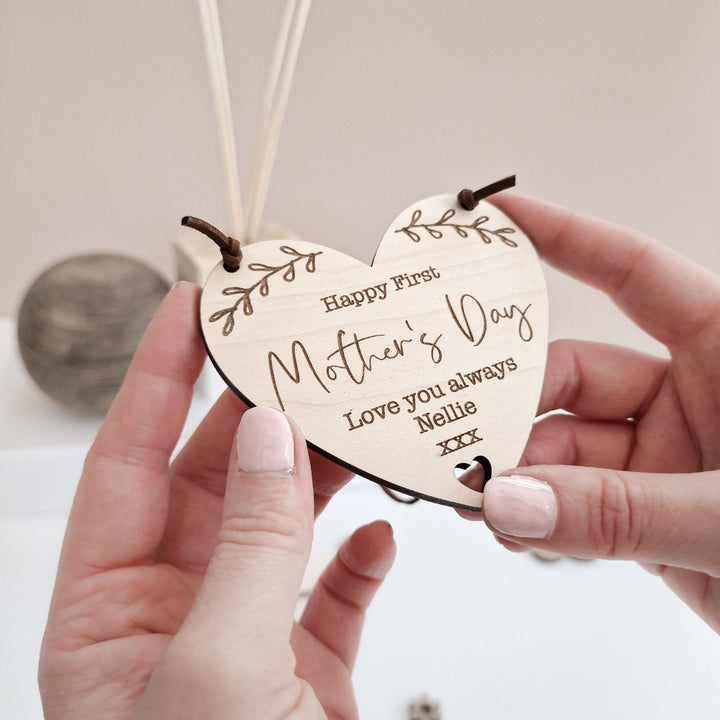 Personalised Heart Shape Ornament - TilleyTree