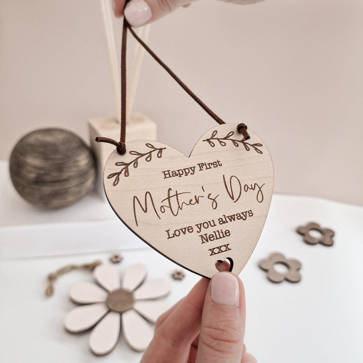 Personalised Heart Shape Ornament - TilleyTree