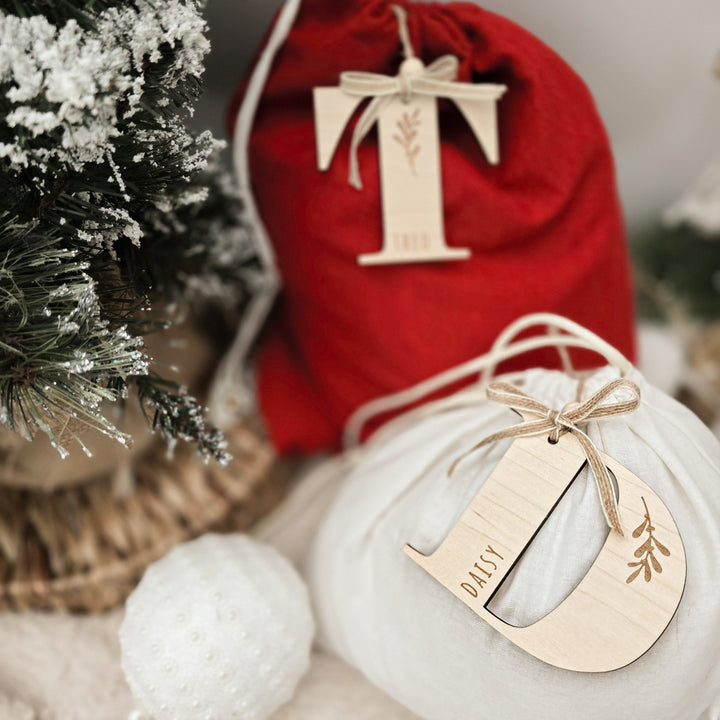 Personalised Initial Baubles - TilleyTree