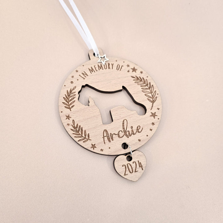 Pet Memorial Ornament - TilleyTree