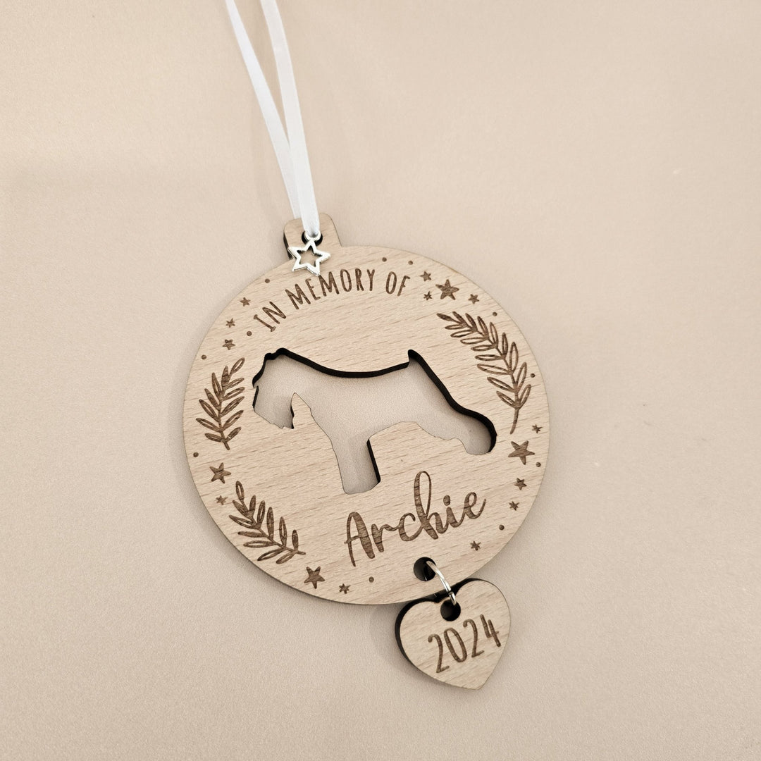 Pet Memorial Ornament - TilleyTree