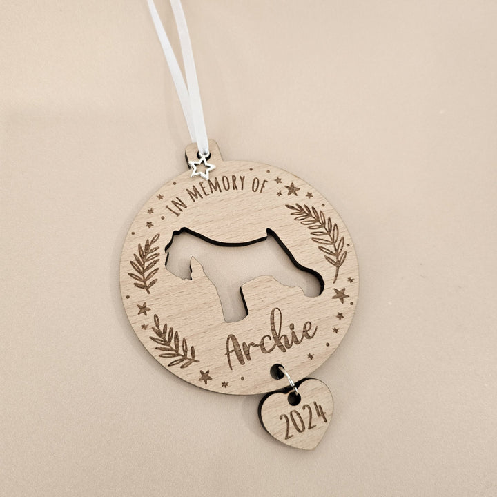 Pet Memorial Ornament - TilleyTree