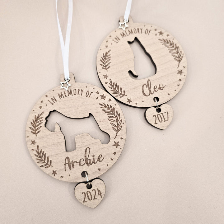 Pet Memorial Ornament - TilleyTree