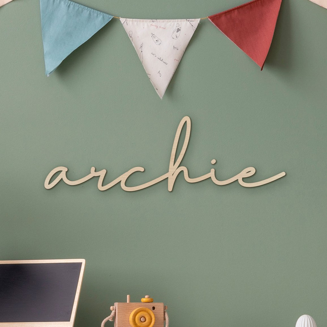 Tyche | Personalised Wall Art Name Sign - TilleyTree