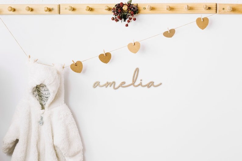 Tyche | Personalised Wall Art Name Sign - TilleyTree