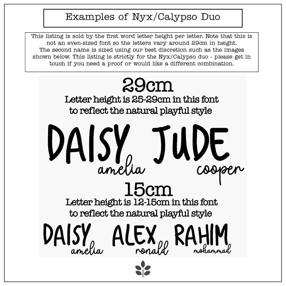 Wall Art Duo | NYX/Calypso - TilleyTree
