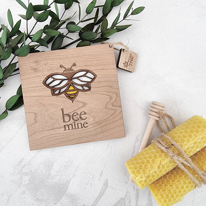 Bee Mine - Personalised Greetings Card - TilleyTree