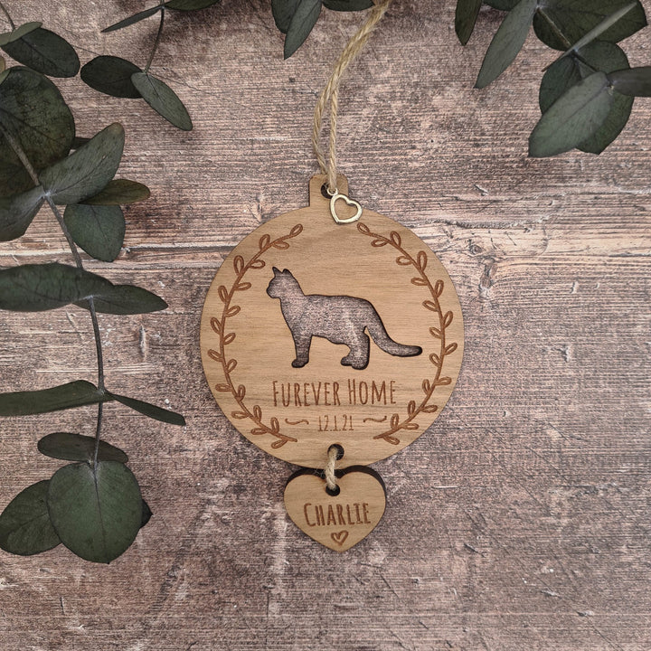 'Best Fur-end'<br>Cat Ornament - TilleyTree