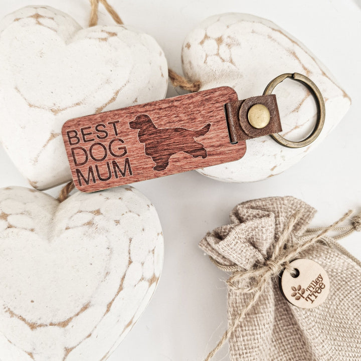 Best Pet Parent Personalised Keyring - TilleyTree