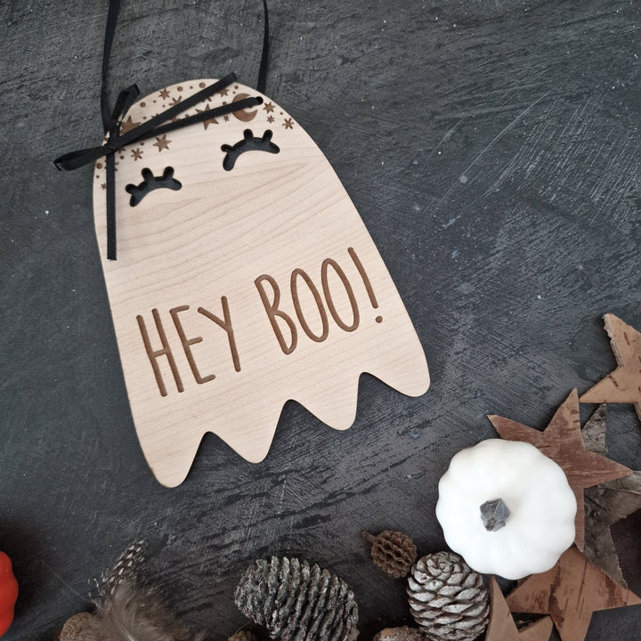 Boo! Halloween Ghost Sign - TilleyTree