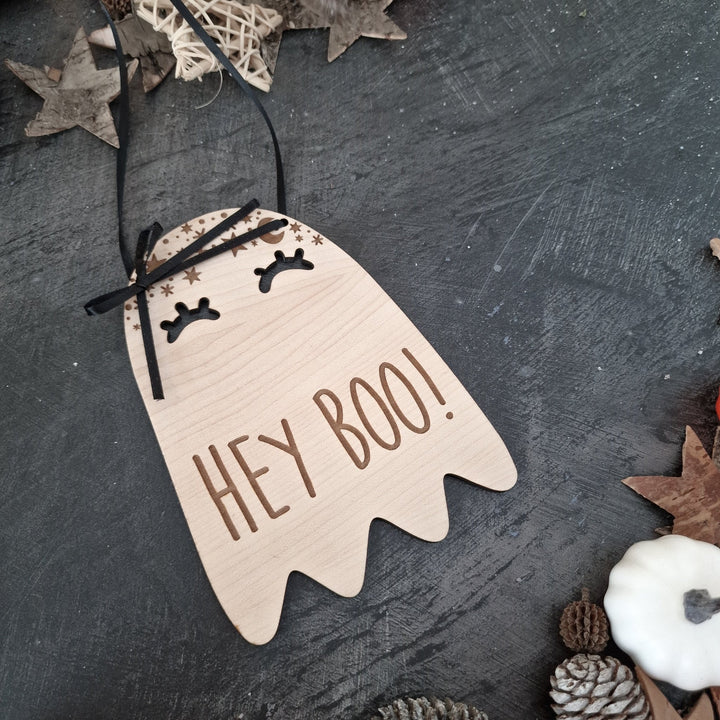 Boo! Halloween Ghost Sign - TilleyTree