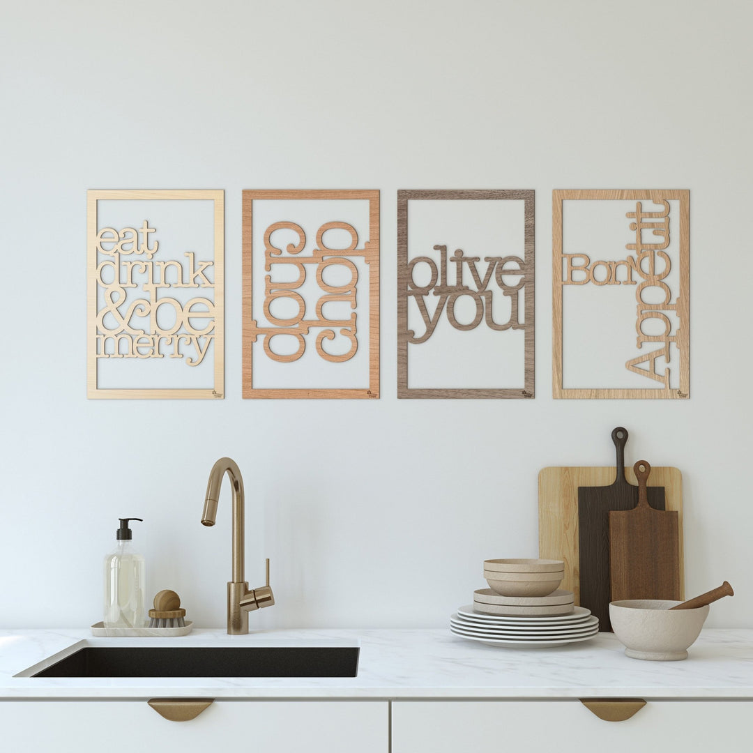 Eat Drink Be Merry Wall Art - Kitchen - TilleyTree