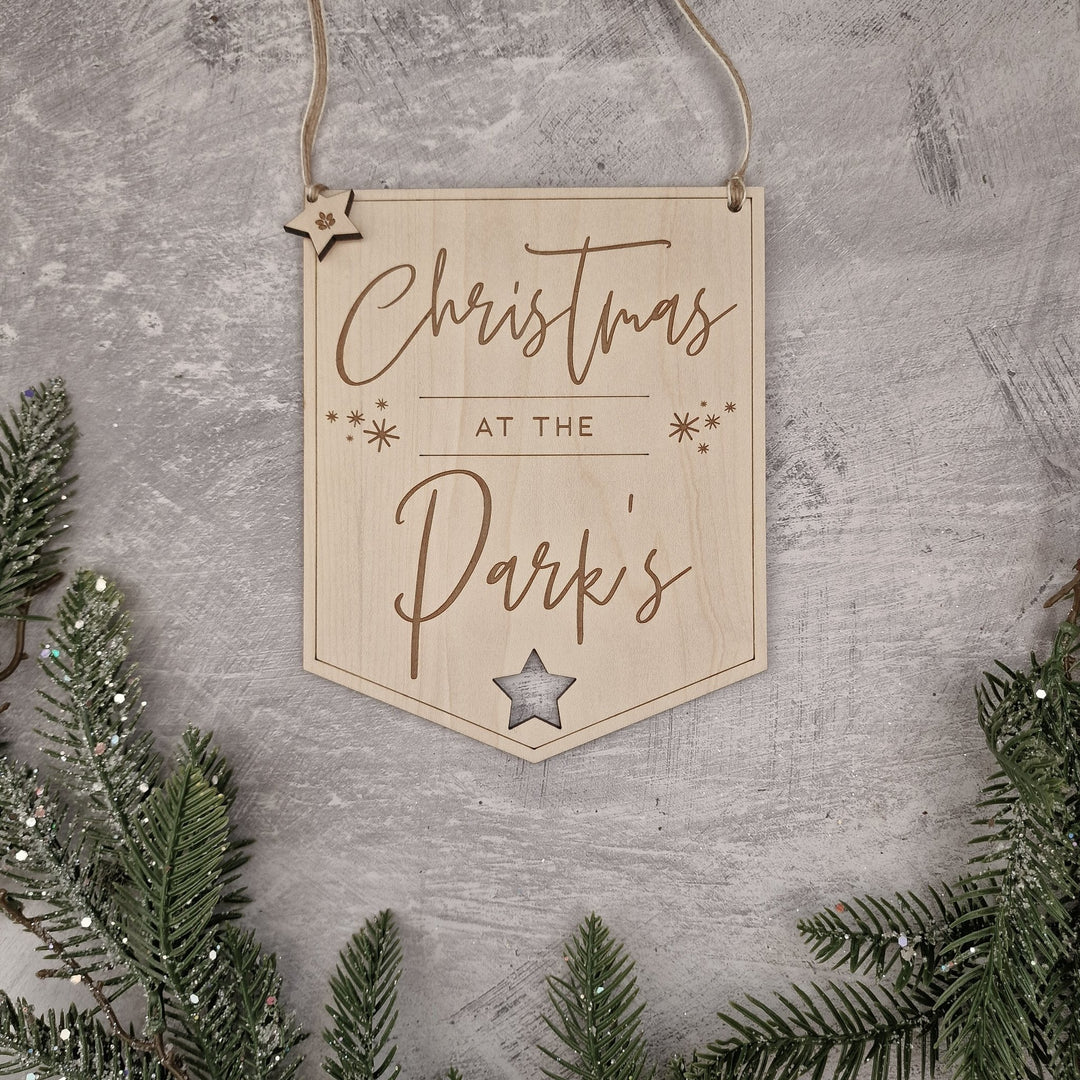 Family Christmas Sign - TilleyTree