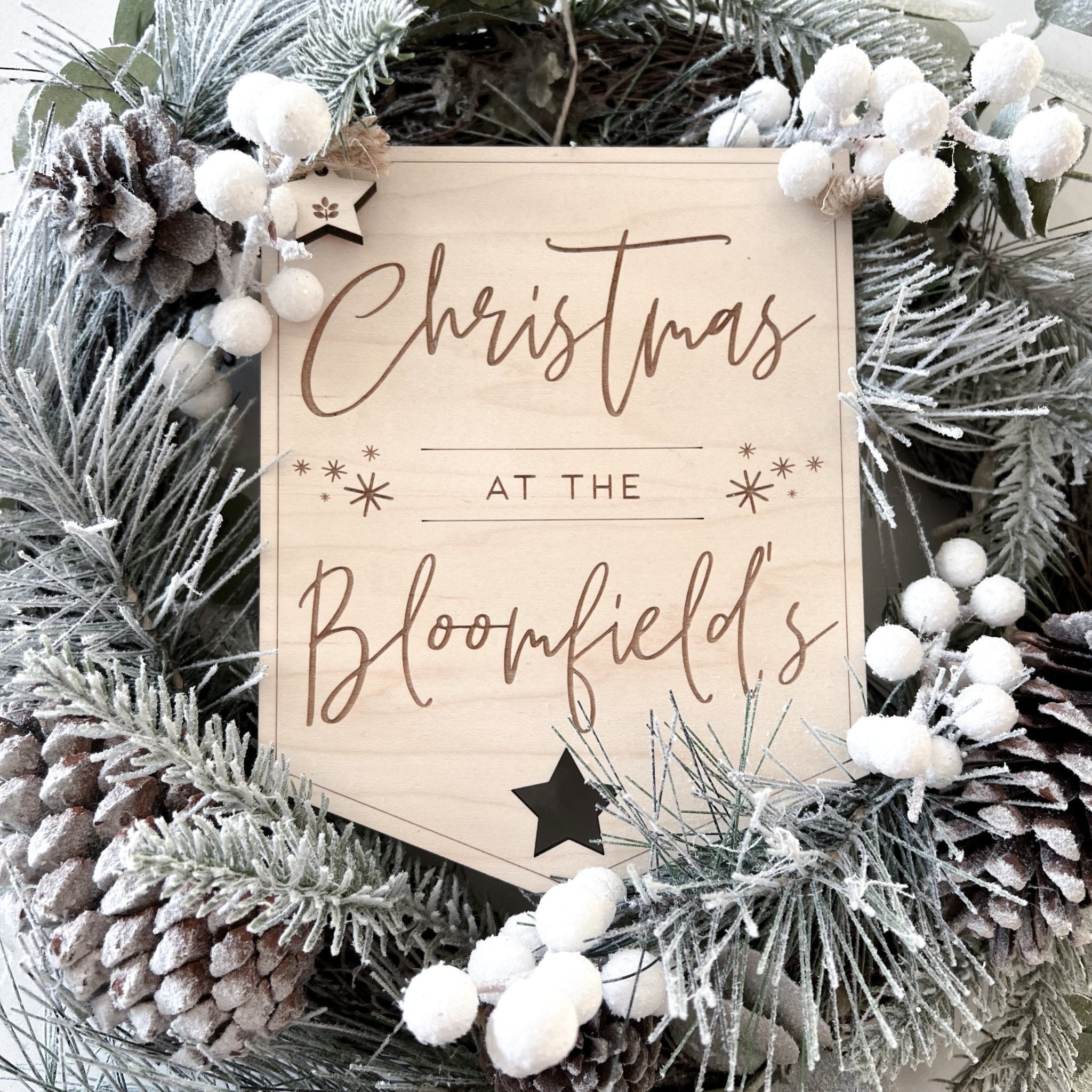 Family Christmas Sign – TilleyTree