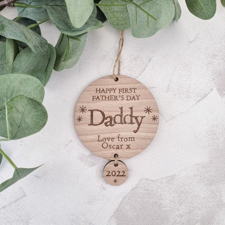 Father's Day Personalised Ornament - TilleyTree