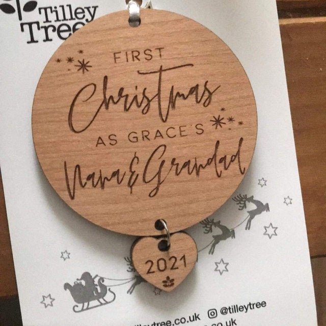 First Christmas as Grandparents (or other) - TilleyTree