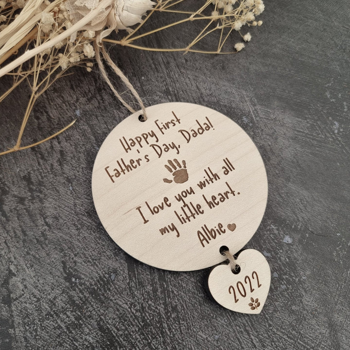 First Father's Day Keepsake - TilleyTree