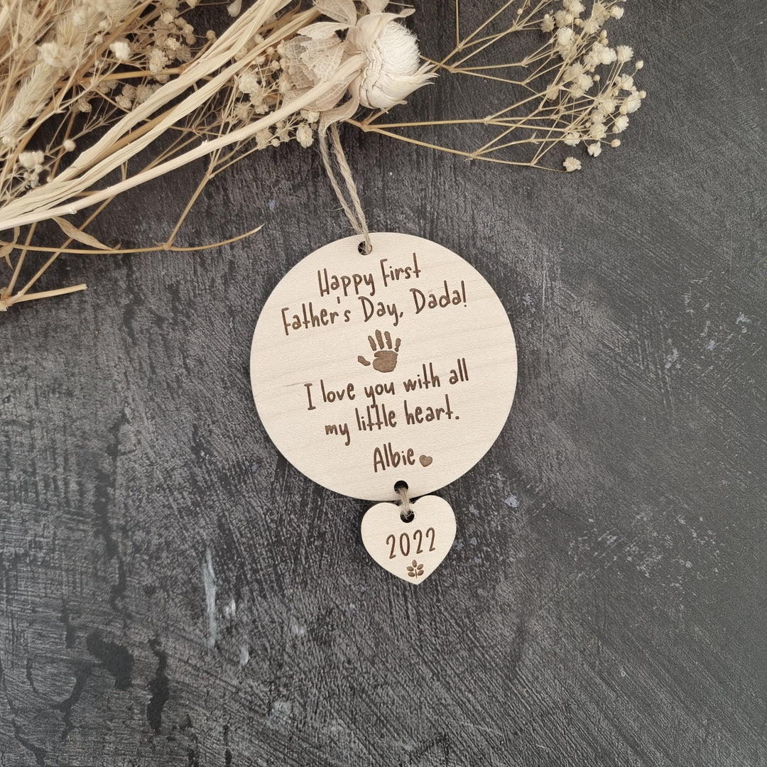 First Father's Day Keepsake - TilleyTree